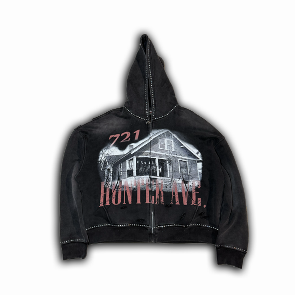 721 Hunter Ave Hoodie (Read Description)