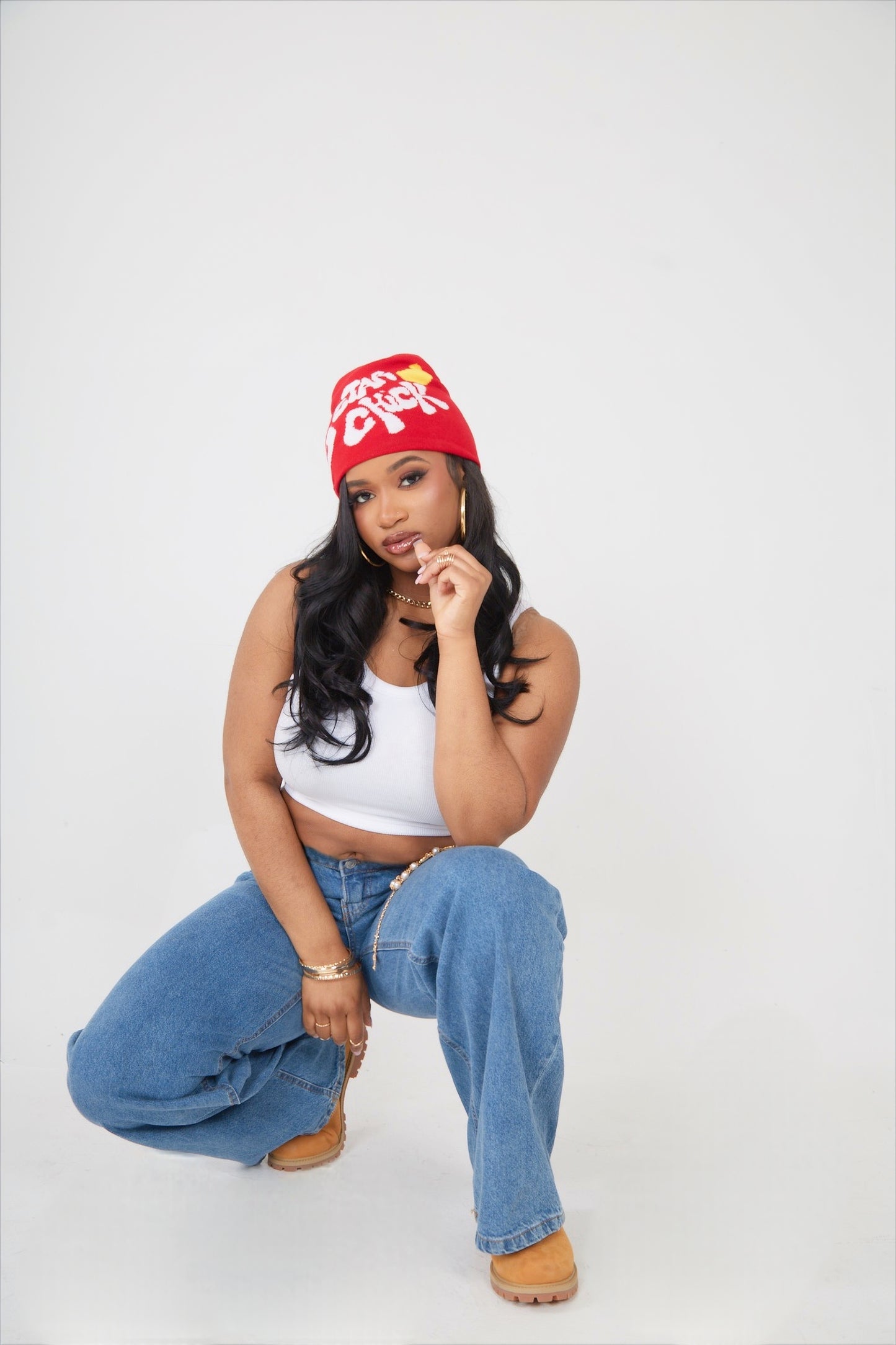 "5 Star Chick" Beanie