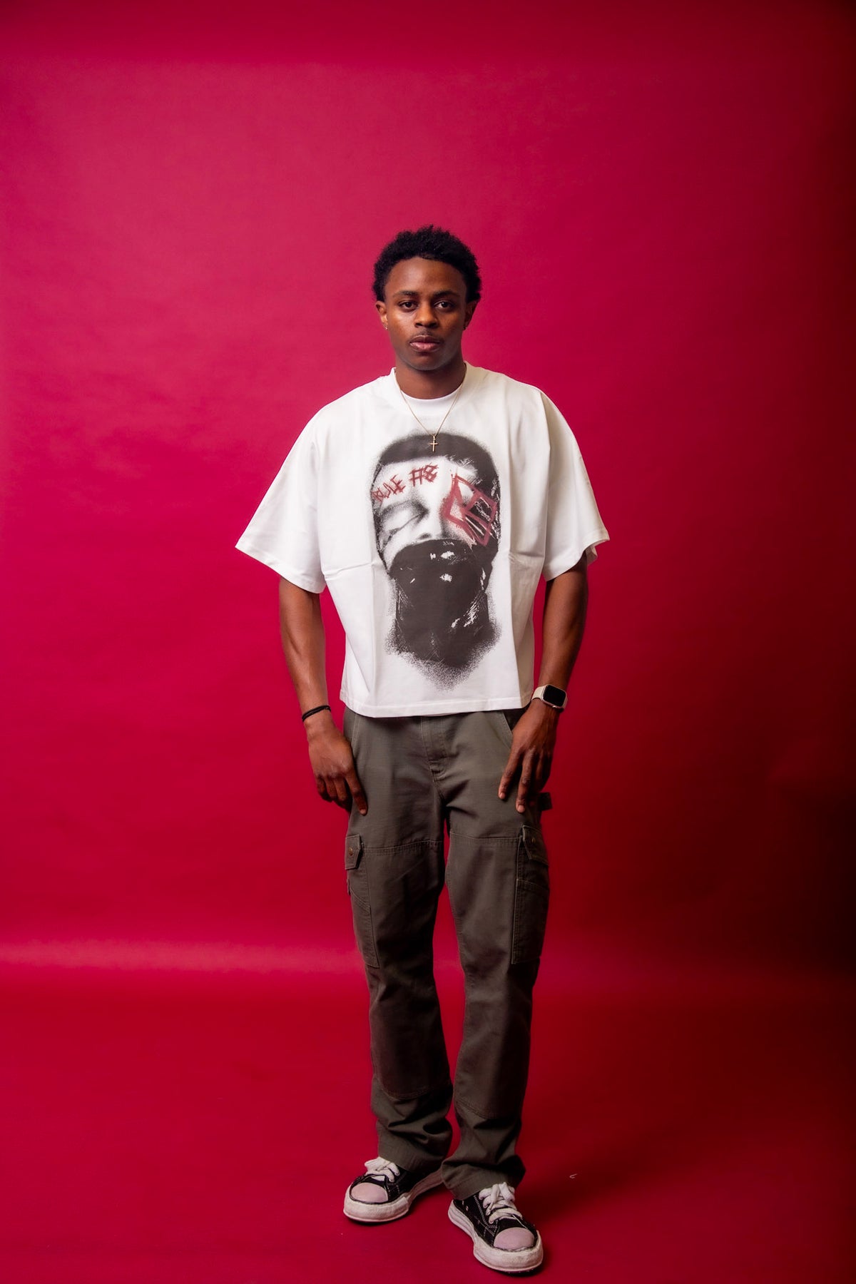 Rule #8 Tee "WHITE" (Read Description)