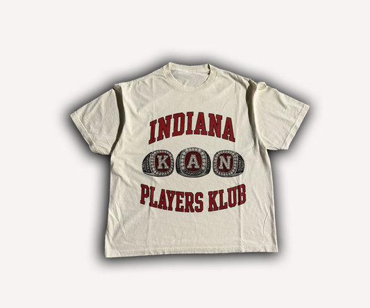 Indiana Players Klub Tee "KREAM" (Read Description)
