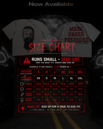 Rule #8 Tee "WHITE" (Read Description)