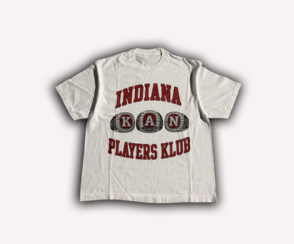 Indiana Players Klub Tee "WHITE" (Read Description)